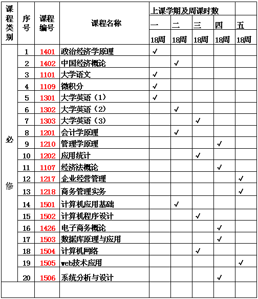 教学计划